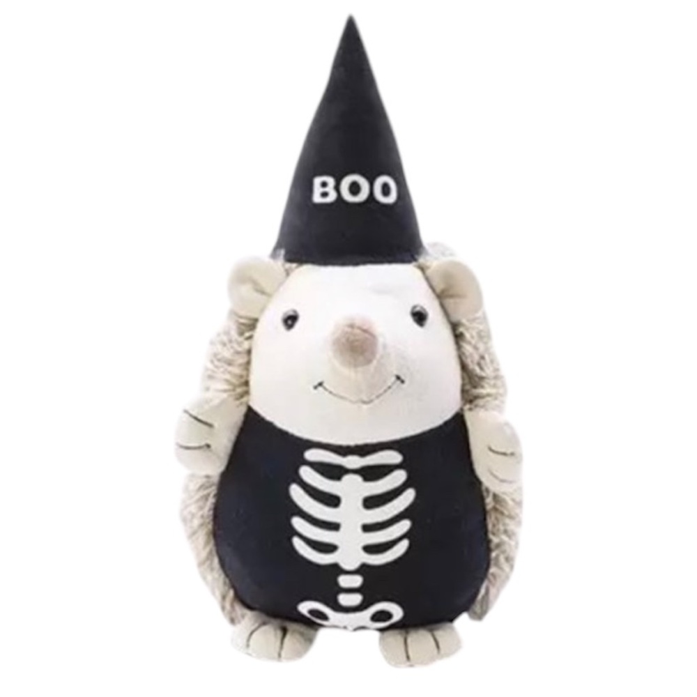 Skeleton Halloween Mini Hedgehog Plush
